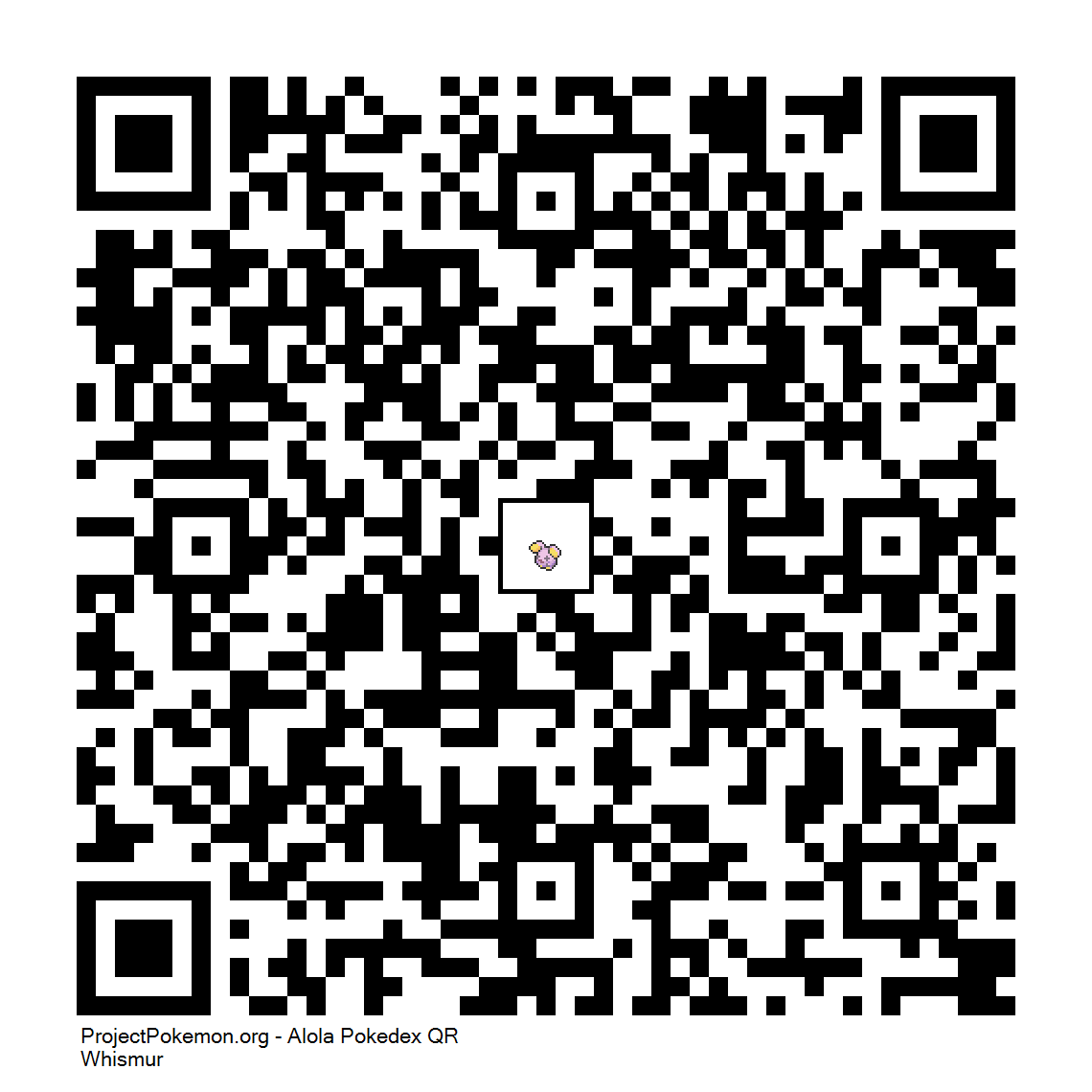 Cdigo QR de Whismur